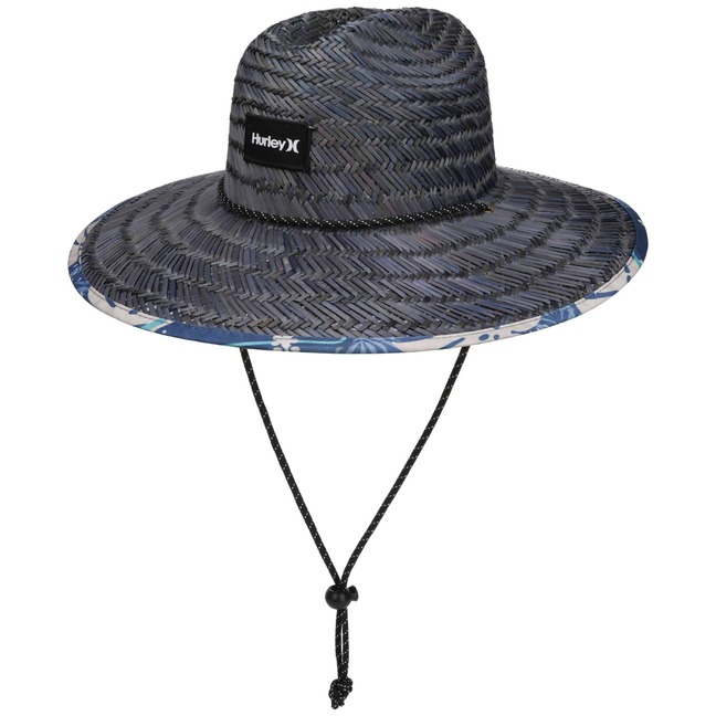Chapéu De Palha Hurley - Modelo Bayside - Proteção Solar
