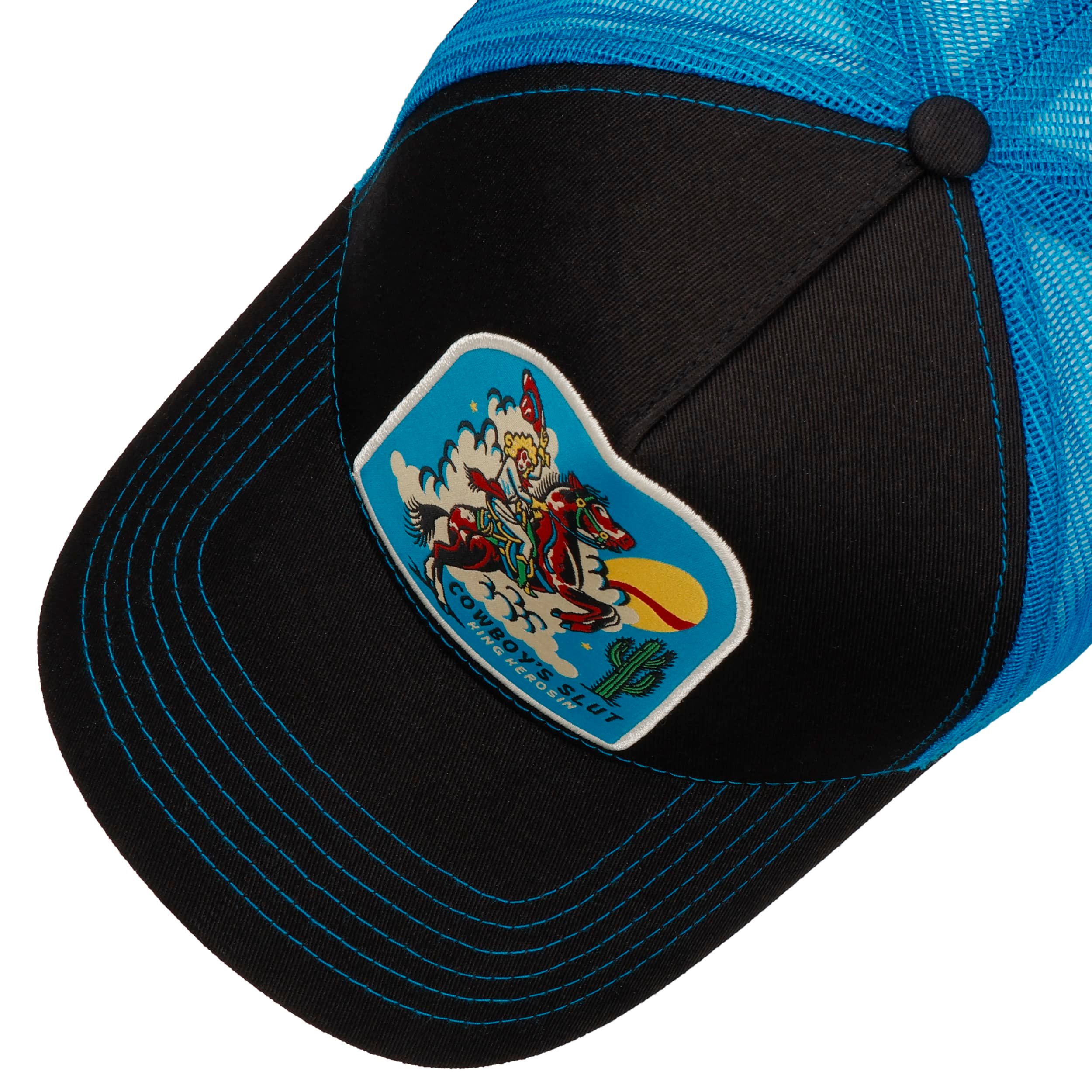 Cappello Camionista King Kerosin Rebel Kings – Berretto Baseball A Rete Con Visiera, Unisex