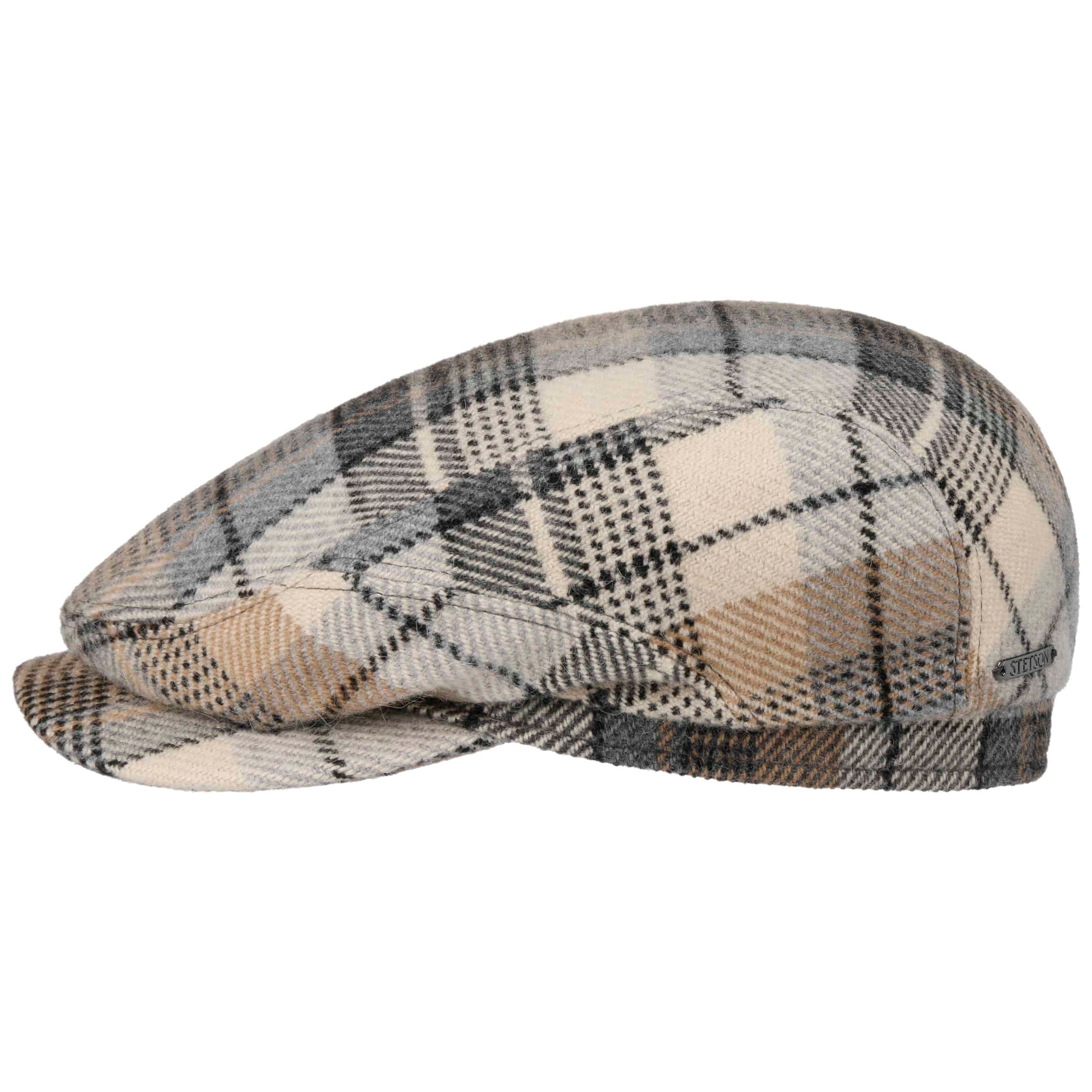 Boné Plano Alpaca Wool Check Driver by Stetson - 219,00