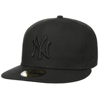 Bon� 59Fifty Black on Black Yankees by New Era - 42,95 �