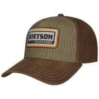 Bon� de Couro Retro Stripes by Stetson - 99,00 �