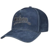 Bon� de Couro Vintage Denim Blue by Stetson - 129,00 �