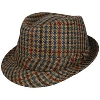 Chap�u Classic Check Trilby by Alfonso DEste - 119,00 �