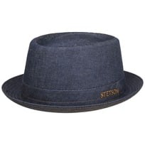 Chap�u Danvick Denim Pork Pie by Stetson - 99,00 �