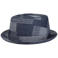 Chap�u Denim Patchwork Pork Pie by Lierys - 99,00 �