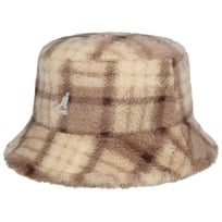 Chap�u Multi Plaid Faux Fur Bucket by Kangol - 79,95 �