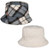 Chap�u Revers�vel Doriet Check Bucket by Mayser - 99,00 �