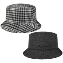 Chap�u Revers�vel Small Checks Bucket by Lipodo - 19,95 �