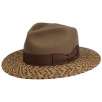 Chap�u Wool Crown com Aba de Palha by Stetson - 119,00 �