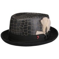 Chap�u de Couro Jhon Pork Pie by Alfonso D�Este - 179,00 �
