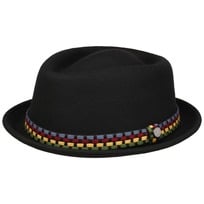 Chap�u de L� Knit Colour Band Pork Pie by Lierys - 59,95 �