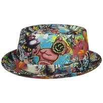 Chap�u de Linho Fantasy Print Pork Pie by Lierys - 89,95 �
