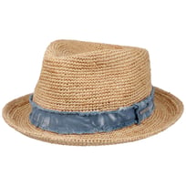 Chap�u de Palha Crochet R�fia Fedora by Stetson - 119,00 �