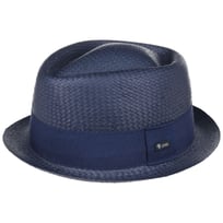 Chap�u de Palha Uni Colour Pork Pie by Lipodo - 24,95 �