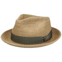 Chap�u de R�fia Crochet Fedora by JJ Hats - 99,00 �