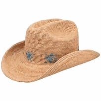Chap�u de R�fia Odessa Crochet Western by Brixton - 109,00 �