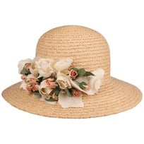 Chap�u de R�fia com Flores Telina by Lierys - 99,00 �