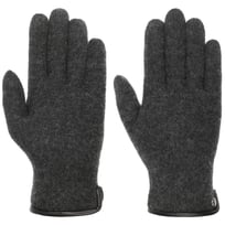 Luvas de L� com Rebordo de Couro by Roeckl - 59,90 �