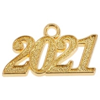 Pingente 2021 para Chap�u de Formatura Flex�vel - 2,99 �