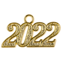Pingente 2022 para Chap�u de Formatura Flex�vel - 2,99 �