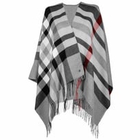 Poncho Checked Pattern by Fraas - 79,95 �