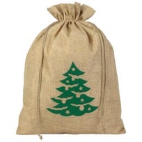 Saco de Presente Christmas Tree 30 cm x 40 cm - 7,99 �
