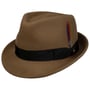 Chapéu de Feltro Elkader Trilby by Stetson castanho claro