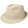 Chapéu de Linho Geneva Trilby by Stetson bege