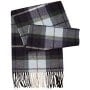 Cachecol Lambswool Check by McBURN roxo