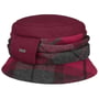 Chapéu de Inverno Agnes Check by McBURN bordeaux