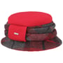 Chapéu de Inverno Agnes Check by McBURN vermelho