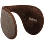 Banda Auricular Herringbone by McBURN castanho escuro