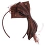 Fascinador Uni Satin by McBURN castanho