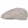 Boné Plano de Linho Brooklin by Stetson bege
