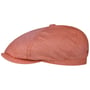 Boné Plano de Linho Brooklin by Stetson vermelho