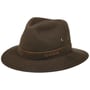 Chapéu Traveller Avasun Waxed Cotton by Stetson castanho escuro