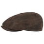 Boné de Couro Hatteras Pigskin by Stetson castanho escuro