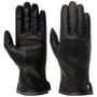 Luvas Femininas Leather Couleur by Roeckl azul marinho