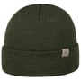 Gorro com Bainha Fine Merino by Lierys azeitona