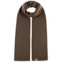 Cachecol de Malha Fine Merino by Lierys castanho