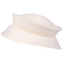Chapeau Claque Sisal by Seeberger branco creme