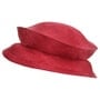 Chapeau Claque Sisal by Seeberger vermelho