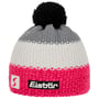 Beanie com Pompom Star by Eisbär cor-de-rosa
