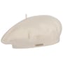Boina Feminina de Lã Virgem by Seeberger branco creme