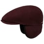 Boné Plano Kent Wool Ear Flaps by Stetson bordeaux