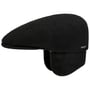 Boné Plano Kent Wool Ear Flaps by Stetson preto