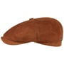 Boné Plano Hatteras Goat Suede by Stetson castanho