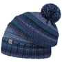 Gorro com Pompom Fauske by Lierys azul - cinzento