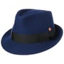 Chapéu Trilby Classico by Mayser azul marinho