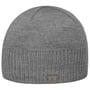 Beanie Fine Rip Merino by Lierys cinzento
